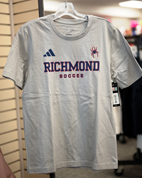 Adidas Amplifier Cotton Tee with Richmond Soccer in Grey