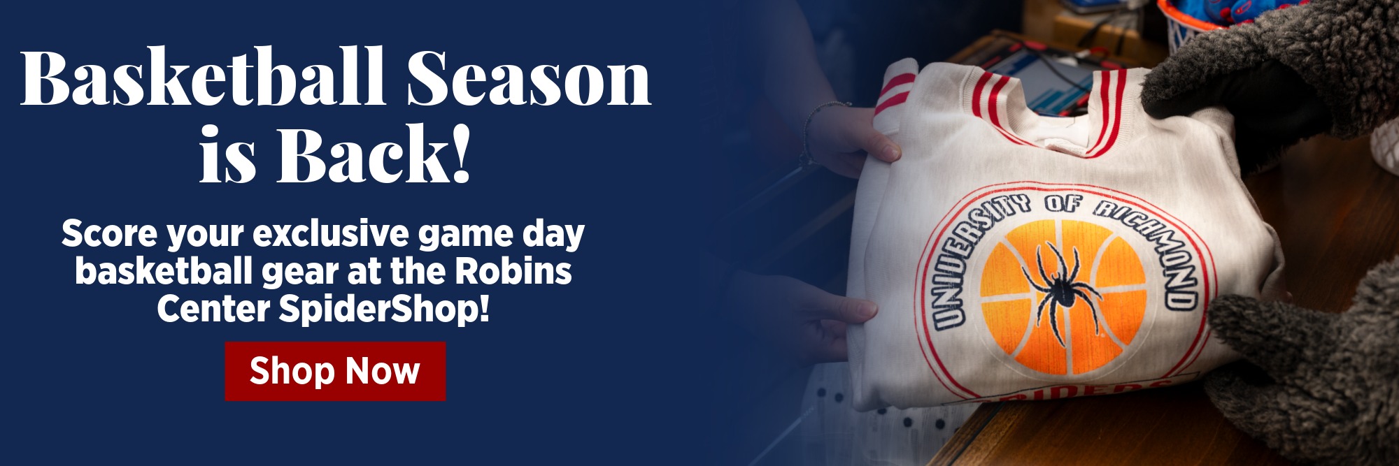 Girl handing exclusive basketball merch to WebstUR.