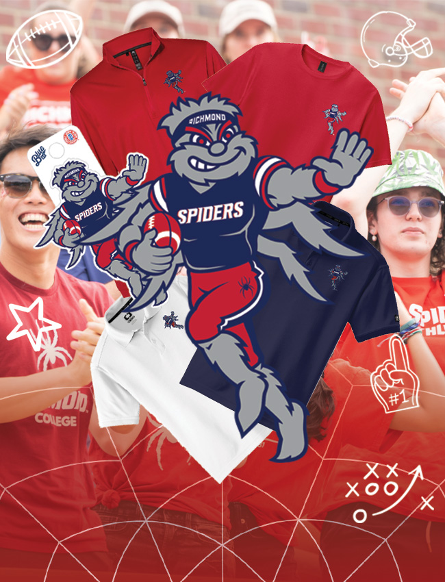 Our new University of Richmond WebstUR Football clothing items.