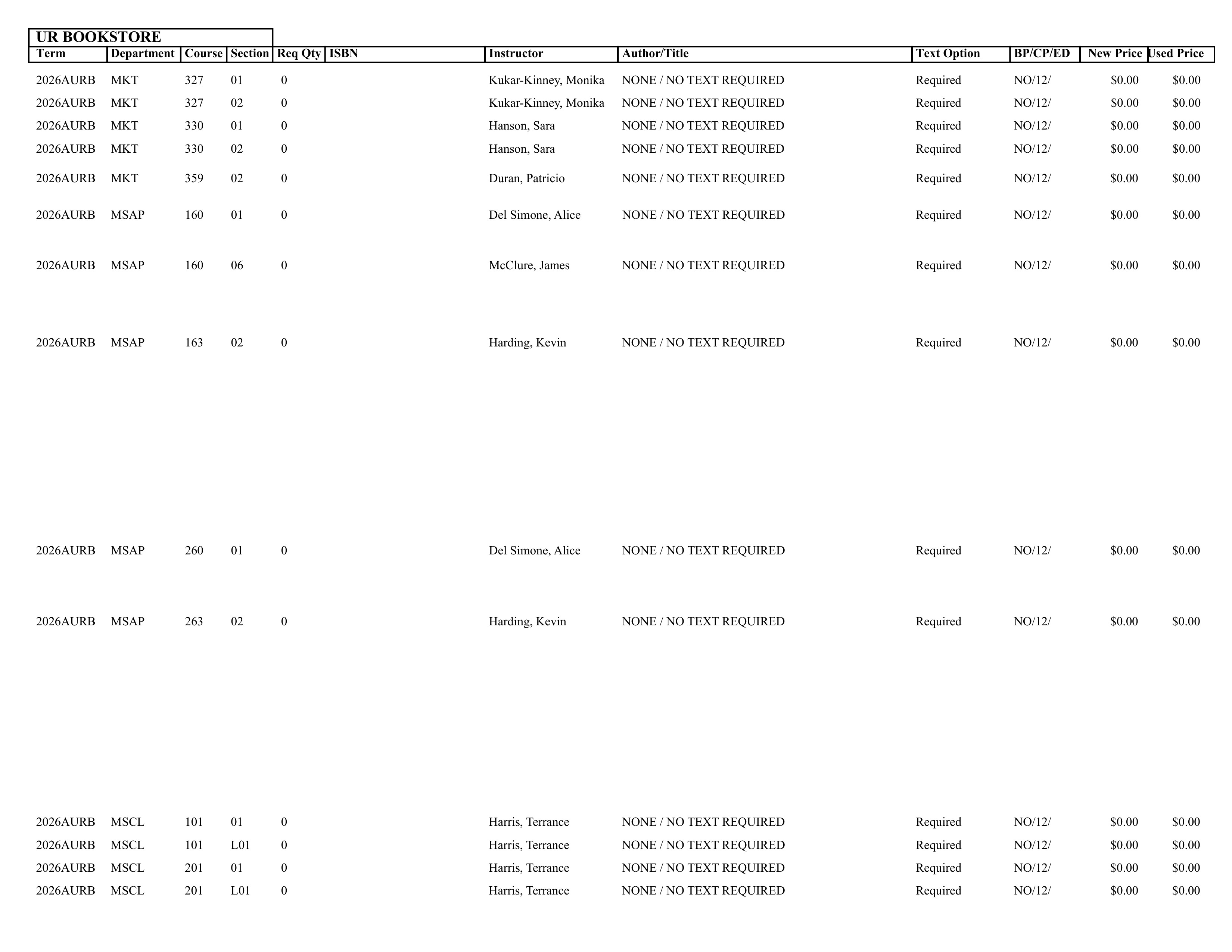 Textbook list assistance please call the SpiderShop at 804-698-9651