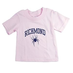 Image of TRT Infant Classic Tee with Richmond Mascot in Pink