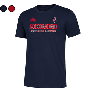 Adidas Sport Tee Swimming & Diving in Navy - main view