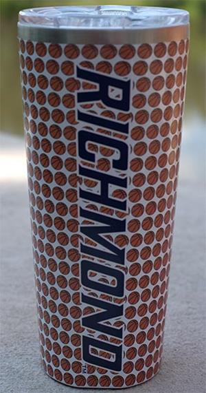 Corkcicle Tumbler Richmond with All Over Basketballs