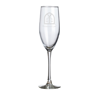 Boxed Set of Richmond Law Champagne Flute Glasses - main view
