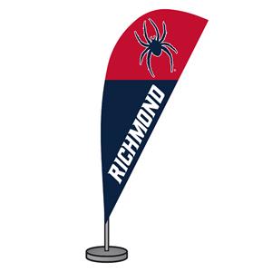 Mini Feather Flag with Mascot Richmond