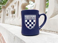 Matte Blue Crest Mug