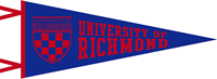 Crest University of Richmond Wool Felt Pennant