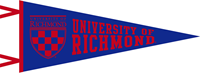 Shield University of Richmond Wool Felt Pennant