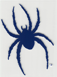 Mascot 4 1/2 Inch Outside Decals in Navy