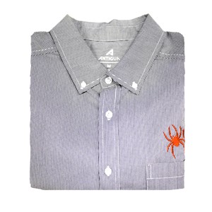 Antigua Oxford Micro Check Button Down Shirt - main view