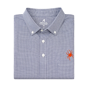 Antigua Oxford Micro Check Button Down Shirt - main view