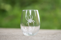 Stemless Wine Glass With Mascot