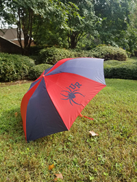 Storm Duds Red and Navy Umbrella