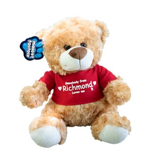 Someone From Richmond Loves Me Bear Brown - main view
