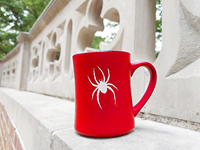 Matte Red Mascot Mug