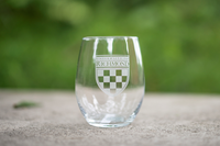 Stemless Wine Glass with Shield