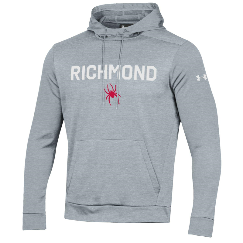 Under Armour Performance Hoodie with Richmond Mascot in Grey