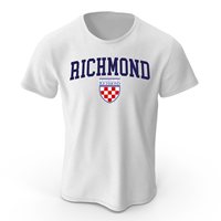 Blue 84 Classic Richmond Shield Tee White