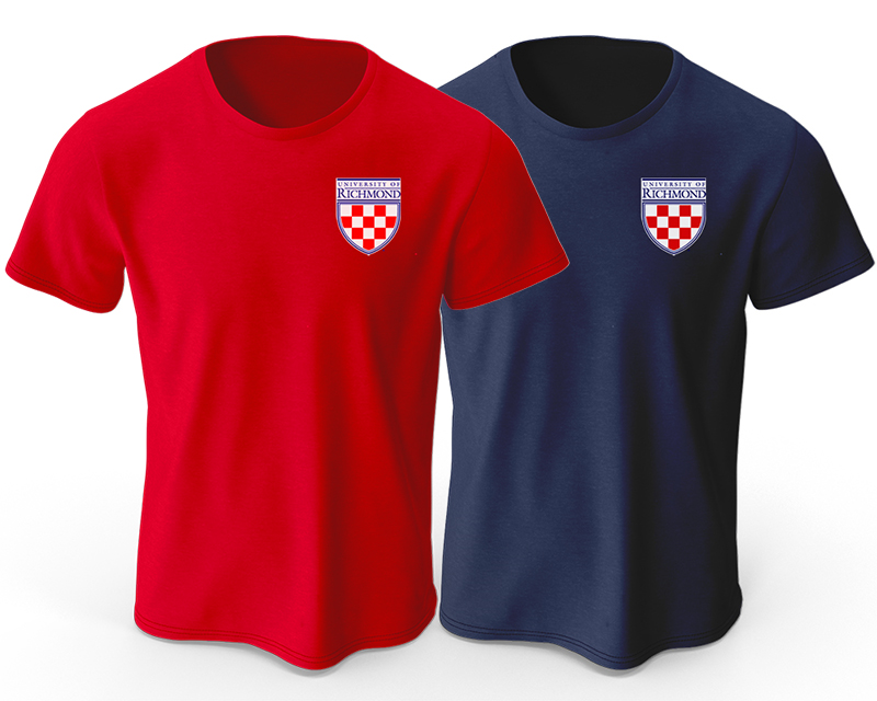 Blue 84 Tee with Crest | UR SpiderShop
