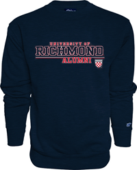 Blue 84 University of Richmond Alumni Crest Crew