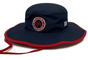 Image of Richmond Boonie Hat Navy And Red