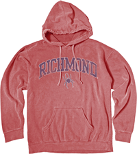 Blue 84 Hoodie with Richmond Mascot Vintage in Red