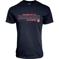 Blue 84 Alumni Tee with Crest