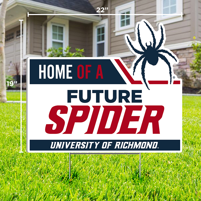 Lawn Sign Home Of A Mascot Future Spider