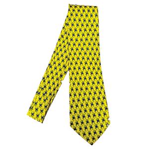 Image of Rivetz of Boston Yellow Tie with Mascots