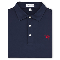 Peter Millar Summer Comfort Polo with Mascot Richmond Navy