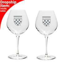 Campus Crystal Titanium Robusto Wine Glass