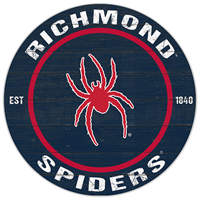 K H Sports Wood Circle with Richmond Mascot Spiders