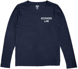 Blue 84 Ladies Long Sleeve Richmond Law on Left Chest in Navy