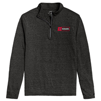 League Reclaim 1/4 Zip with Mascot Richmond Black