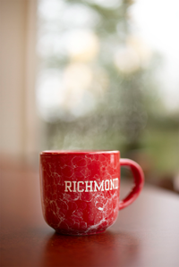 Richmond Etched Red Marble Mug
