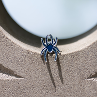 Jardine Navy Mascot Lapel Pin
