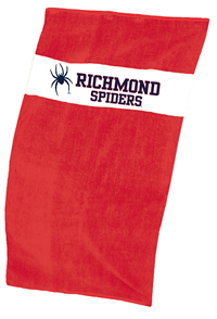 Storm Duds Rugby Stripe Beach Towel Red