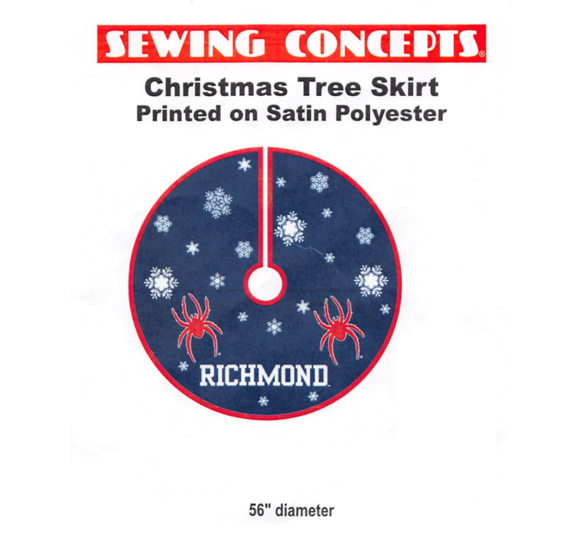 Christmas Tree Skirt Printed on Satin Polyester (SKU 114570221125)