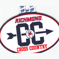 Blue 84 Richmond Cross Country Sticker