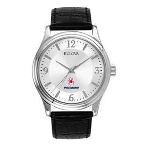 Bulova Men's Watch Black Leather Band