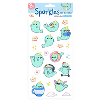 Squishables Narwhal Sticker Sheet