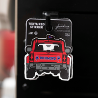 Jardine Textured Sticker with Spider Bronco 2 Inch
