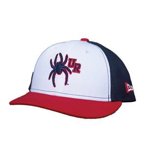 Image of New Era Snapback with Mascot UR in Red, White, and Blue