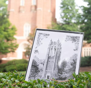 Artist Michael Martin Boatwright Memorial Library 8x10 Print - main view