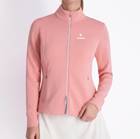 ZeroRestriction Full Zip Ladies Jacket with Mascot Richmond in Pink