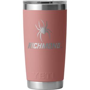 Image of Yeti 20 oz Tumbler with Mascot Richmond in Sandstone