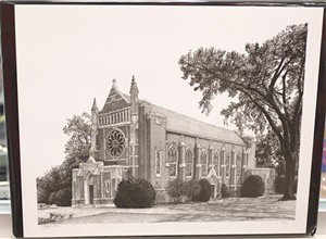 Artist Michael Martin Cannon Memorial Chapel 5x7 Print - main view