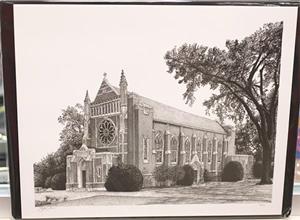 Artist Michael Martin Cannon Memorial Chapel 8x10 Print