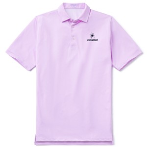 B. Draddy Sport Polka Dot Polo -  pink