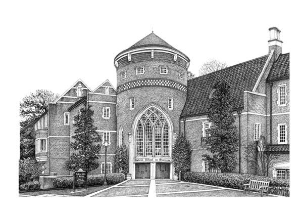 Artist Michael Martin Robins School of Business 8x10 Print (SKU 115346861126) Artist Michael Martin Robins School of Business 8x10 Print - main view